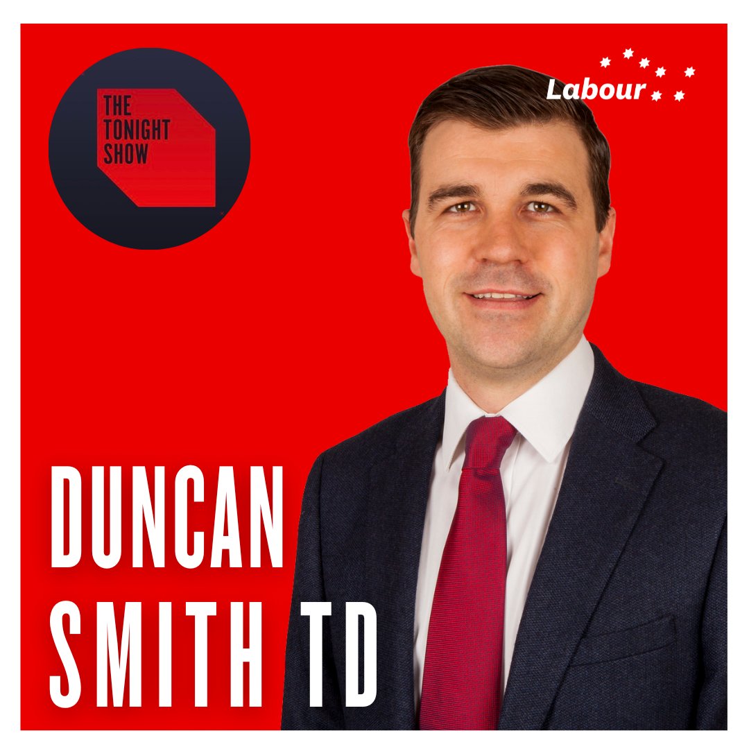 📺️ Labour transport spokesperson @duncansmithtd will join the @TonightVMTV panel on road safety this evening from 10pm. Tune in live 👉️virginmediatelevision.ie/player/ #TonightVMTV