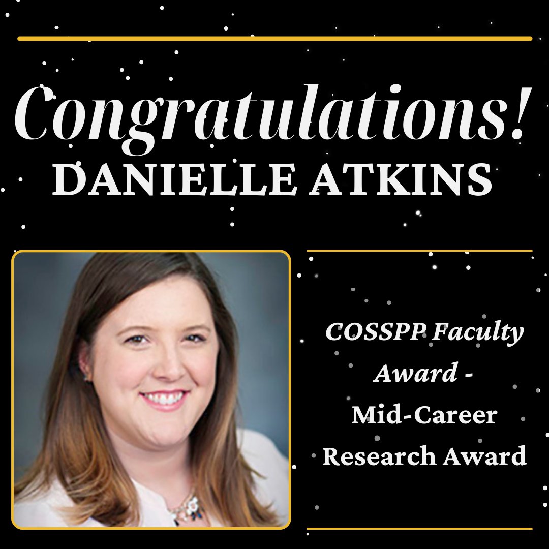 askewschoolfsu's tweet photo. Congratulations to the outstanding faculty of the Askew School for winning 3 teaching awards within @FSUCOSS : Dr. Danielle Atkins for Mid-Career Research, Dr. Ene Ikpebe for Tenure Track Teaching, &amp; Dr. Portia Campos for Specialized Service! 
https://t.co/S2qqYjLvAm https://t.co/VV2LaD7MuY