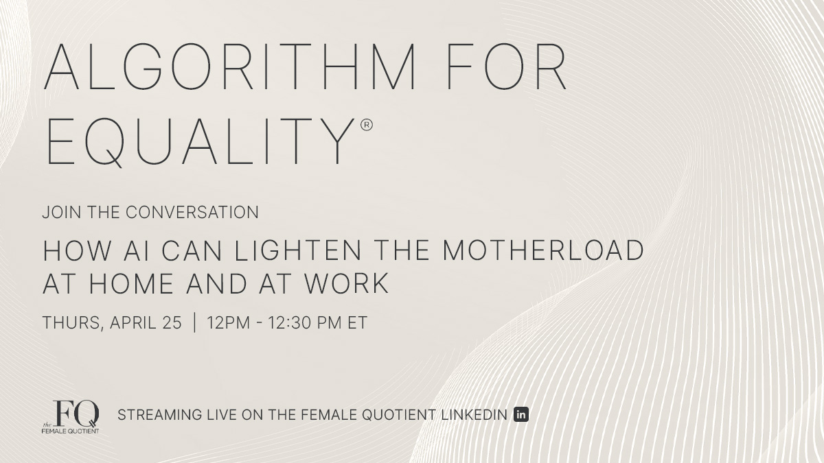 Join us for a conversation on how AI advancements offer innovative solutions to help lighten the load for busy moms and provide support both at home and in the workplace. RSVP: linkedin.com/events/algorit…