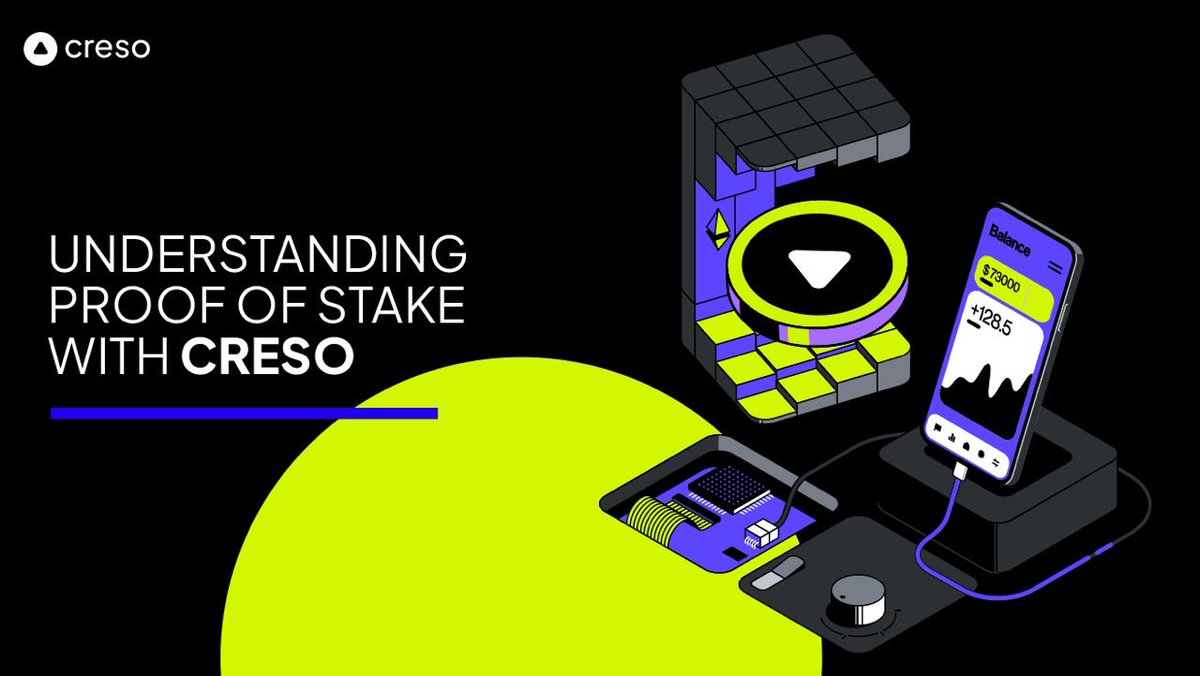 Understanding Proof of Stake (PoS) with Creso 📘 Let's unpack a key blockchain consensus mechanism that's reshaping how transactions are verified and blocks are added to a blockchain: Proof of Stake (PoS). Creso is here to help you understand PoS and its significance in the…