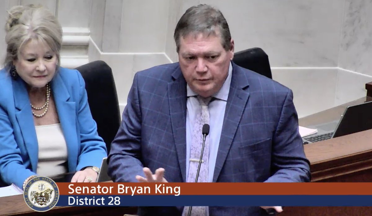 Sen. King speaking against SB78: 
'I agree with Sen. Flowers. This (SB78) doesn't pass the smell test. The Satoshi Action Fund is behind this. And if we can’t follow the money and know where it comes from, how can we trust the source?' — @BryanBKing 

#arpx #arleg