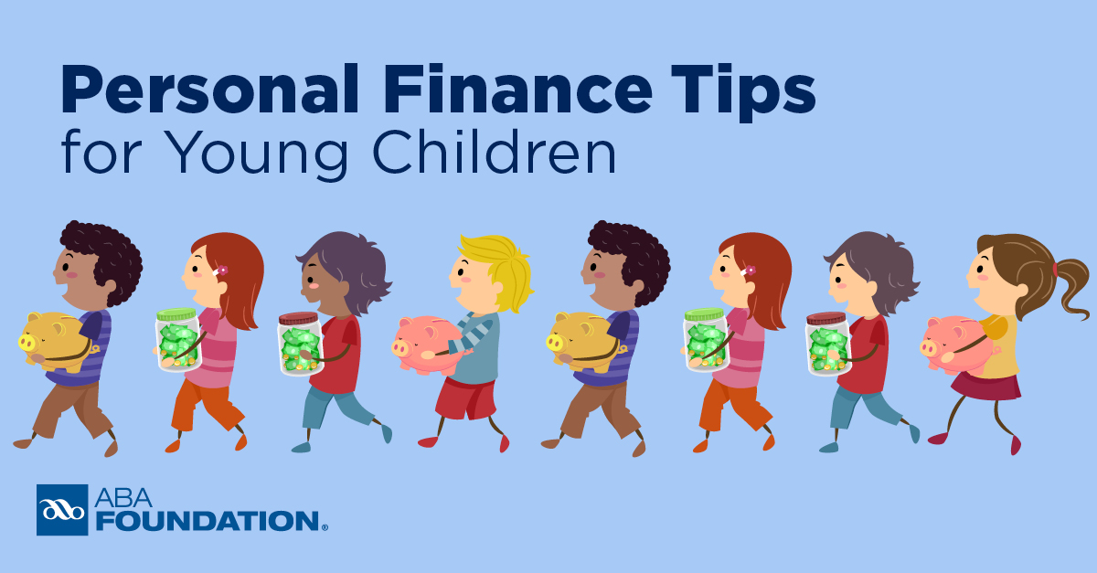 A10: #TeachChildrenToSave Day is happening tomorrow! To mark the day, check out the ABA Foundation’s personal finance tips for young children: aba.social/3t97aqo #CreditChat