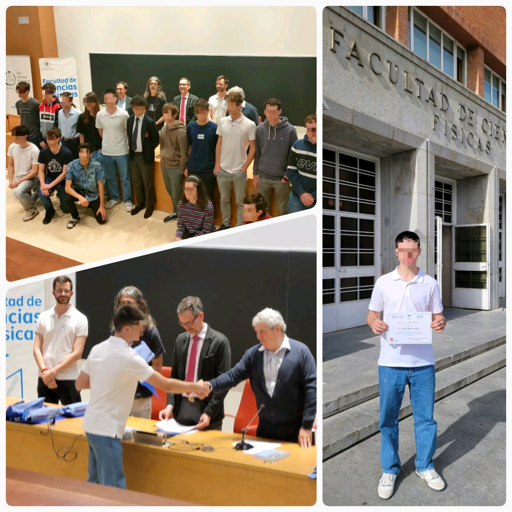 IES San Juan Bautista (@ies_sjb) on Twitter photo Hoy ha sido la entrega de premios de la fase regional de la Olimpiada De Física. Enhorabuena, Samuel, por tu medalla de bronce. Hoy ha sido la entrega de premios de la fase regional de la Olimpiada De Física. Enhorabuena, Samuel, por tu medalla de bronce.