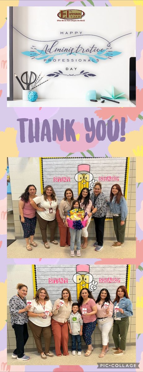 💗Happy Administrative Professionals' Day to our wonderful office staff! We appreciate everything they do to ensure that our school operations run smoothly. We also want to thank everyone that helped us make them feel extra special today. 💗