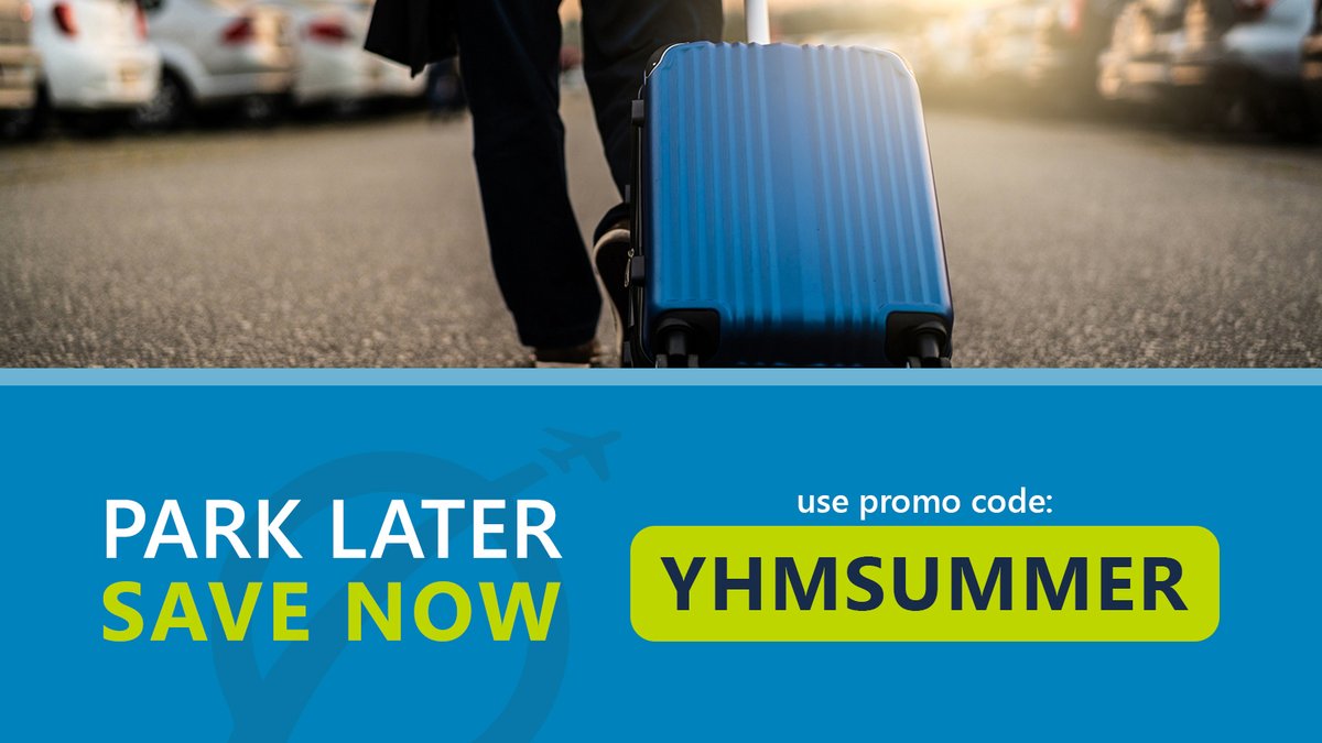 Our Summer Program officially takes effect next week! 😎✈️ Pre-book your parking spot and use promo code YHMSUMMER at checkout to save. Offer valid on reservations @flyyhm now through May 15, 2024. Promo code expires on May 1, 2024. Reserve your spot ➡️ parking.flyhamilton.ca