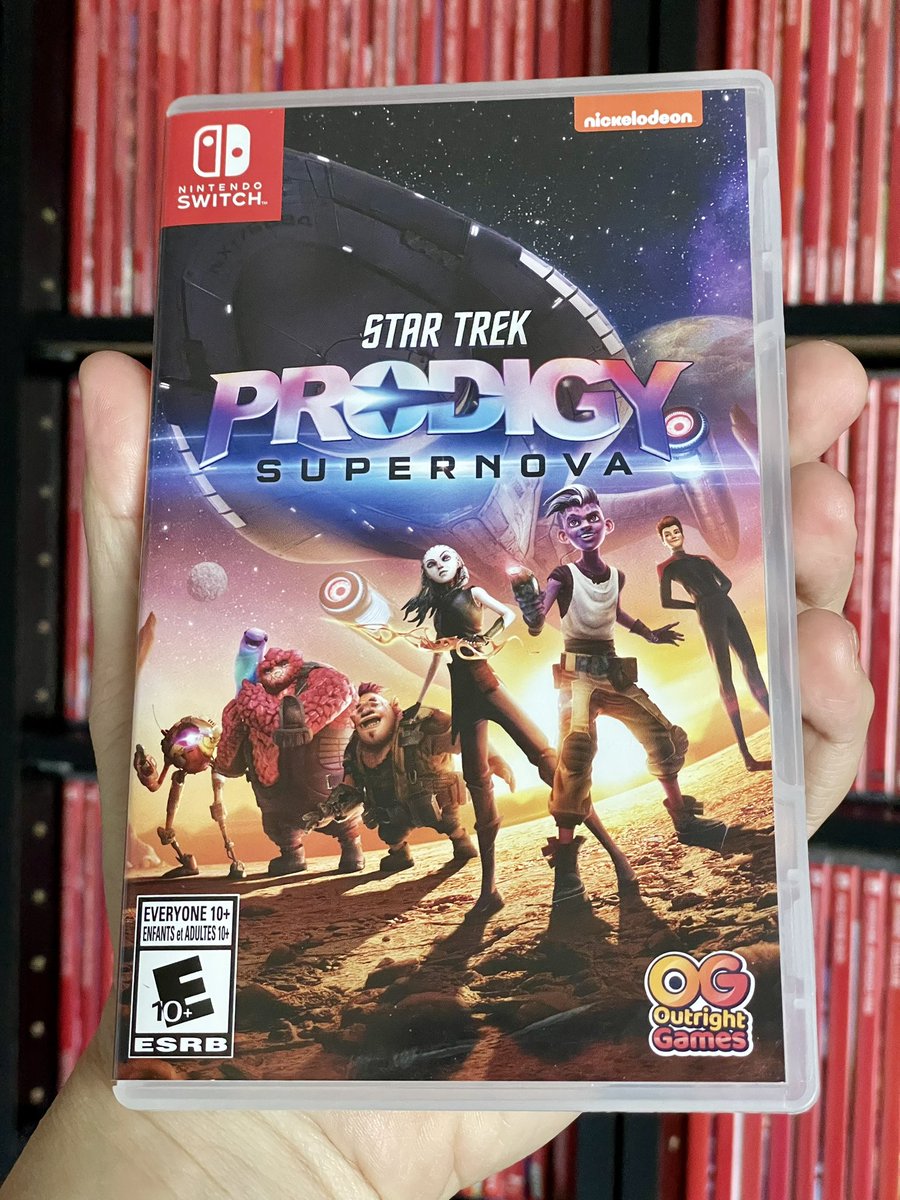 Switch arrival 1164, Star Trek Prodigy: Supernova. Wednesday arrival as we’re starting to near the end of April. Continuing to move towards that 1200 mark, and hope I hit it soon even though my pickups have slowed down a bit in recent months. Any progress is good. #SwitchCorps