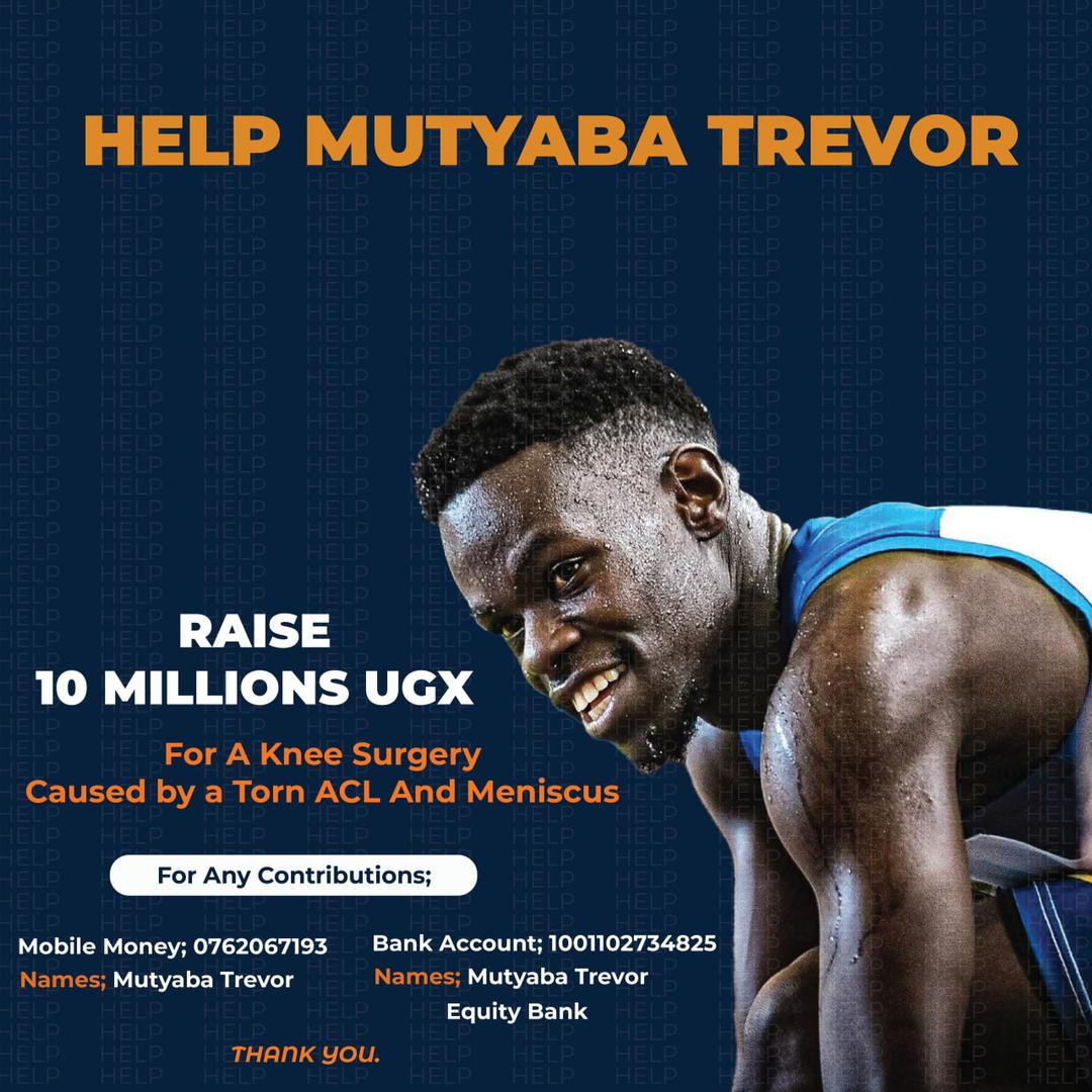 Please kindly join us in supporting player @mutyabatrevor9 in his journey to surgery. Whatever you can give will mean everything to him, thank you!