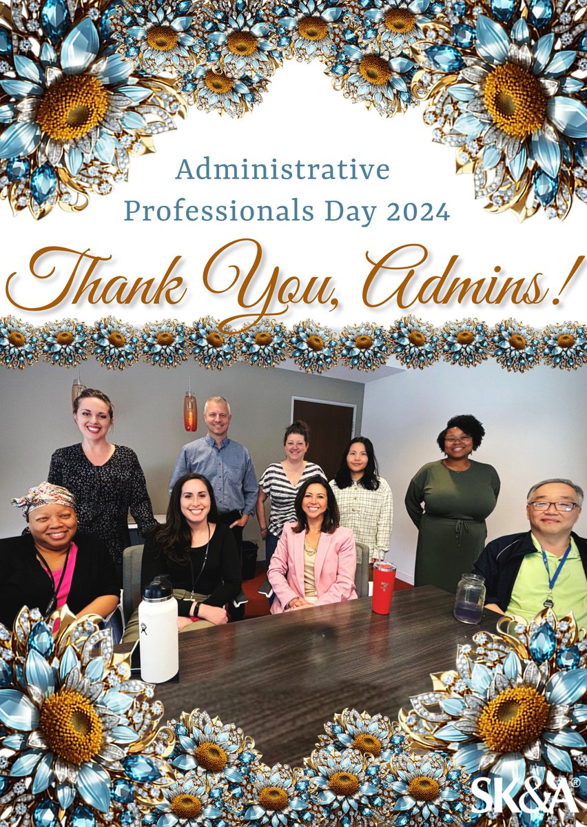 We couldn't be more thrilled to honor our exceptional group of administrative professionals who play a pivotal role in ensuring the seamless operation of our daily tasks and contribute to fostering a positive #workplaceculture here at SK&A!

#AdminDay2024 #AdminDay