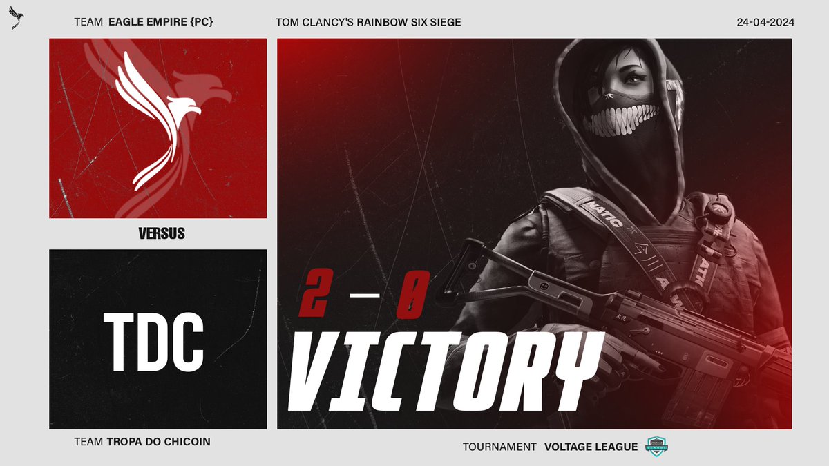Match Results

we won with a 2-0 result against in the Swiss stage
#TropaDoChicoin

🗺️Map 1 (Clubhouse) 8-6 
🗺️Map 2 (Oregon) 8-6  

Lets focus on next week where we face @LFOrder66 

#LetsGoEE