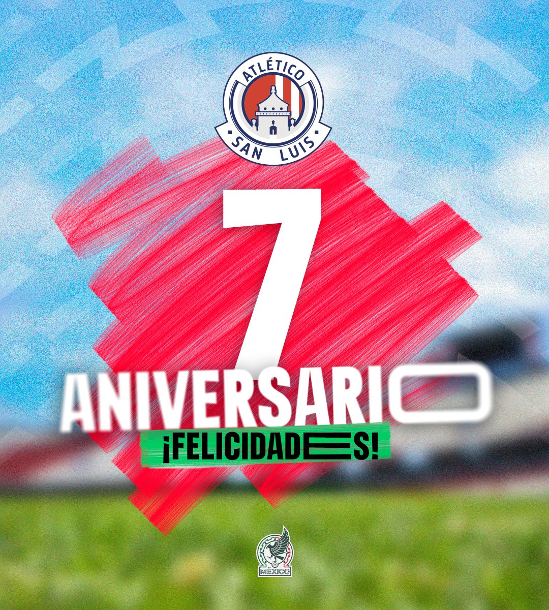 ¡Muchas felicidades por su aniversario @AtletideSanLuis!