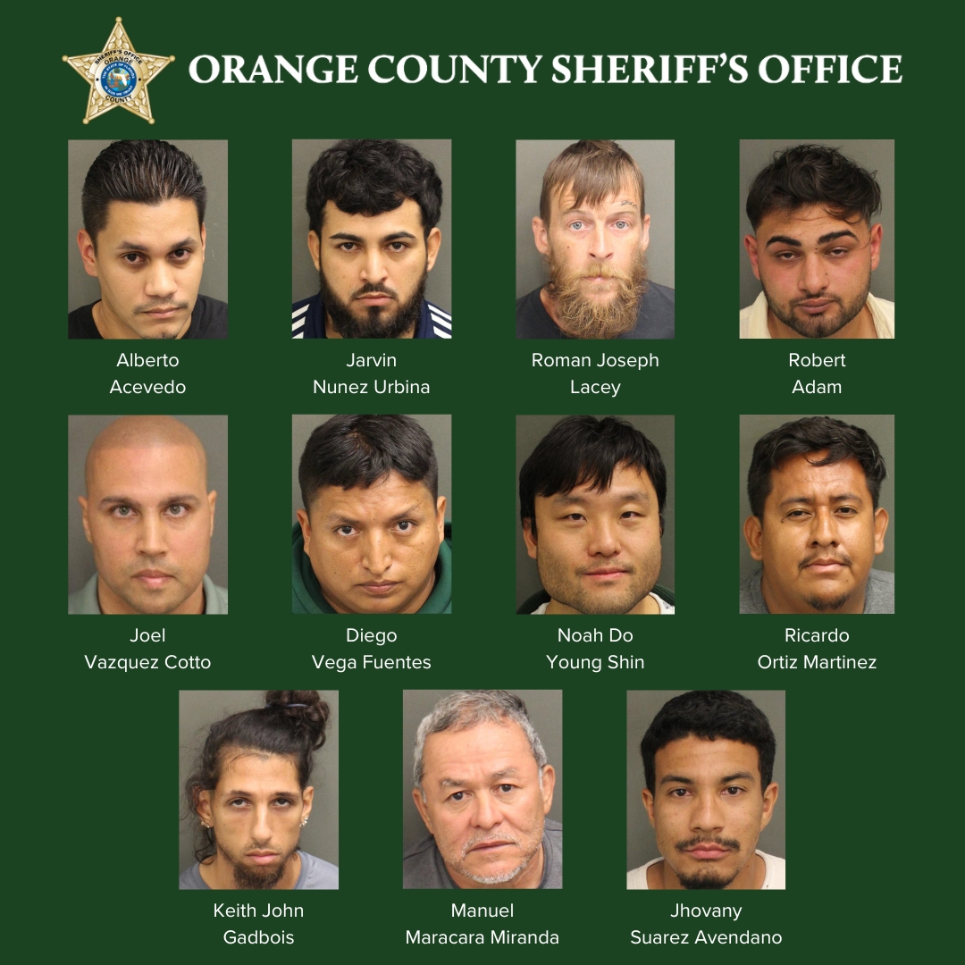 These 11 men believed they were engaging with prostitutes but ended up soliciting undercover deputies. Don’t come to Orange County looking to pay someone for sex. 

#DoBetter #StopHumanTrafficking