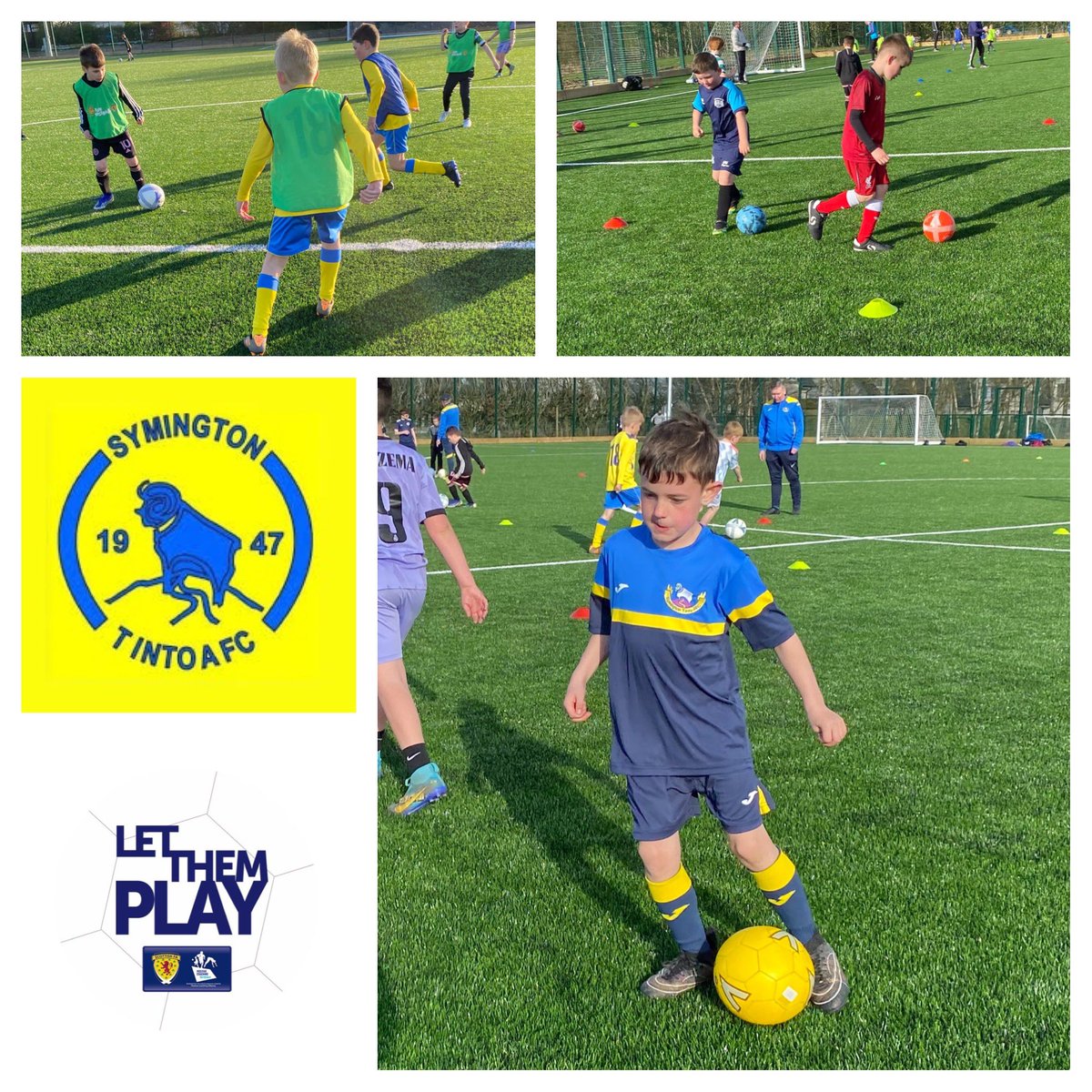 #PowerOfFootball | Every young @SymTinto 2015/16 getting 100s of touches on the ⚽️ using the Network Intro activity 🤩 4v4 waves of attack with a focus on speed & width 👍🏼 & lots of game time too 👏🏼🔥 Another lovely night in the ☀️ at their stunning new facility ❤️ #LetThemPlay