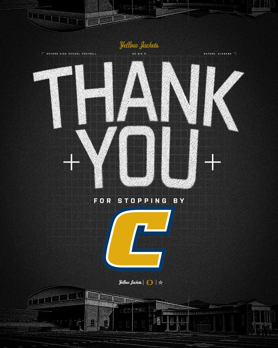Thank you to @CoachKevinRevis and Chattanooga for recruiting Oxford today!