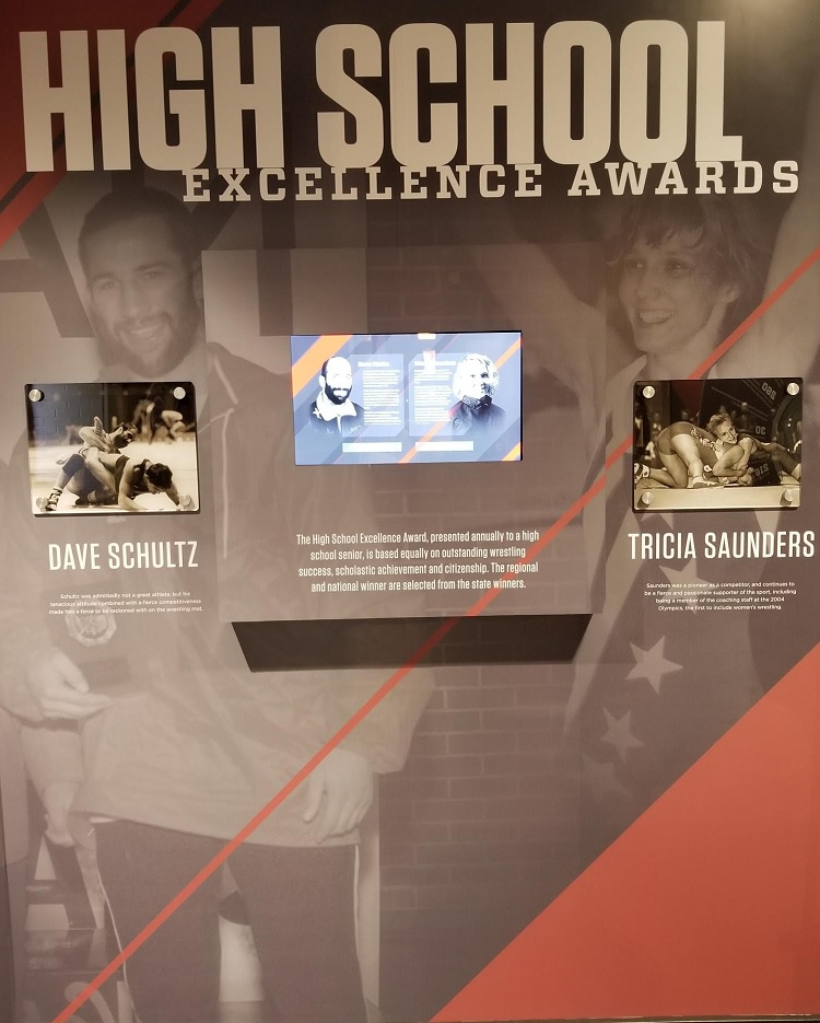 We’ve announced the state winners of our Tricia Saunders High School Excellence Award. READ more -> bit.ly/3Ud0pQW First presented in 2014, the award is named for Tricia Saunders, a four-time World Champion and women’s wrestling pioneer.