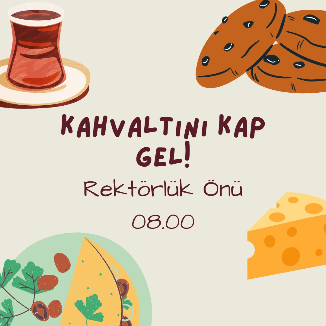 Devrim Sahnemizi geri alana kadar Rektörlük önünden gitmiyor ve burada sabahlıyoruz. Gece boyu sürecek olan direnişiminizin sabahında saat 08.00’de hepinizi yine Rektörlük önüne kahvaltıya bekliyoruz. ✌🏻🧡 #DevrimiAlanaKadar