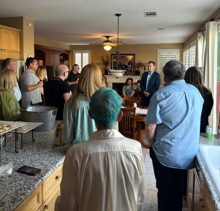 Thank you so much to Dr. Cameron and Deborah Earl for hosting a fantastic event in Summerlin last night for our campaign. It was such a success! I am humbled every day by the support of so many wonderful people across #NV03!