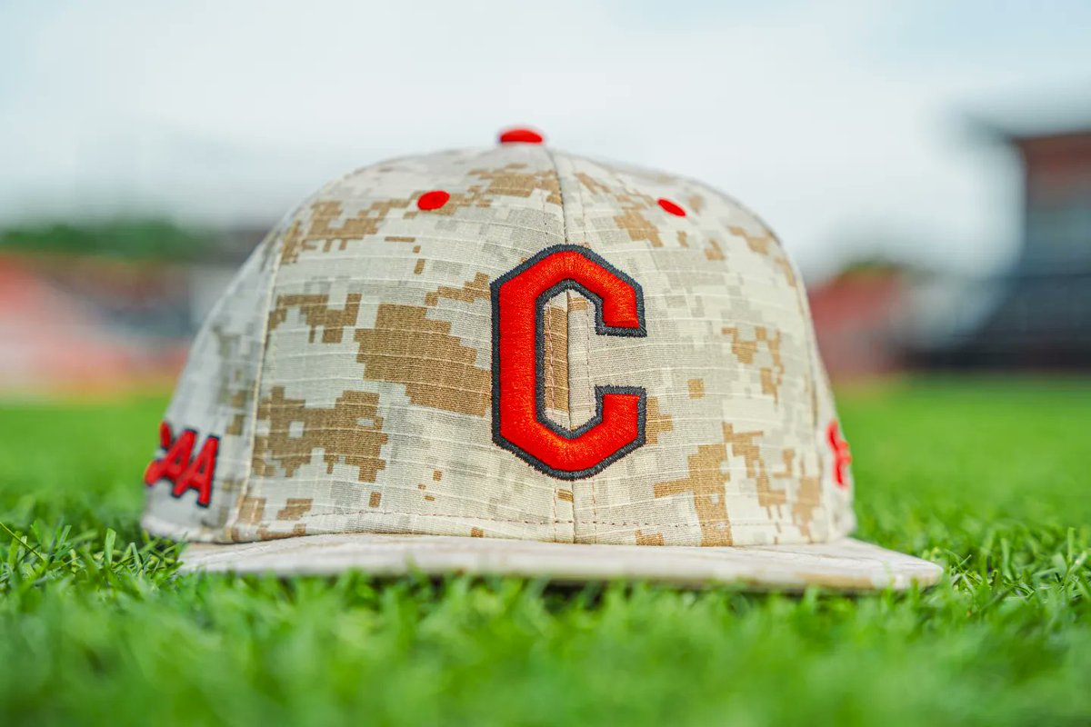 It's Military Appreciation Night on Friday! 🪖🇺🇲

During Friday's game the Camels will be wearing these UA camo hats. Stay tuned for how to get yours and support Military Veterans.

#RDH | #ComeToTheCreek