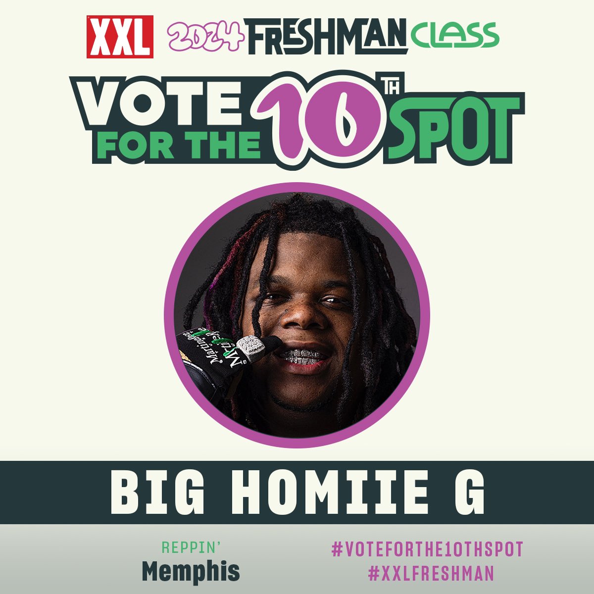 🏆 VOTE FOR XXL FRESHMAN 2024 👤 @YGizzle1 ➡️ VOTE HERE bit.ly/48KFV7q