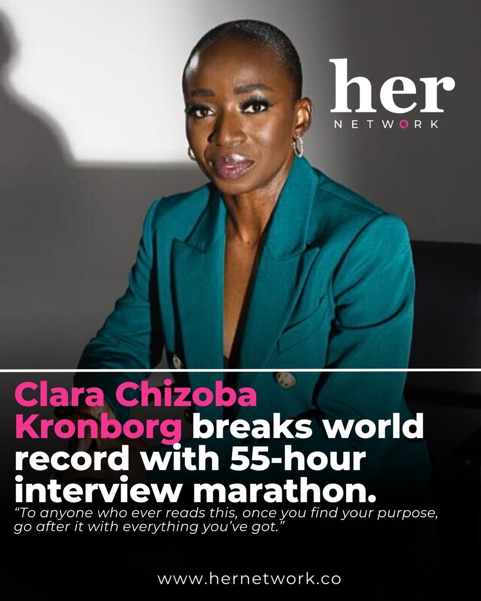 Congratulations to <a href="/clarackronborg1/">Chi-zo-ba Clara Kronborg</a>! 😍👏🏽