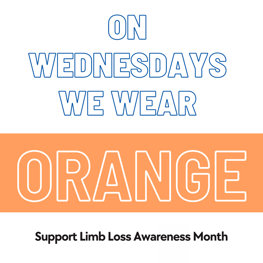 April is Limb Loss Awareness Month. Wear your favorite orange, post to social, tag us and we'll share your support! Encourage your state to submit and make it official: shorturl.at/rEOQX

#amputee #amputeelife #amplife #limbloss #limblossawareness #awamidlands