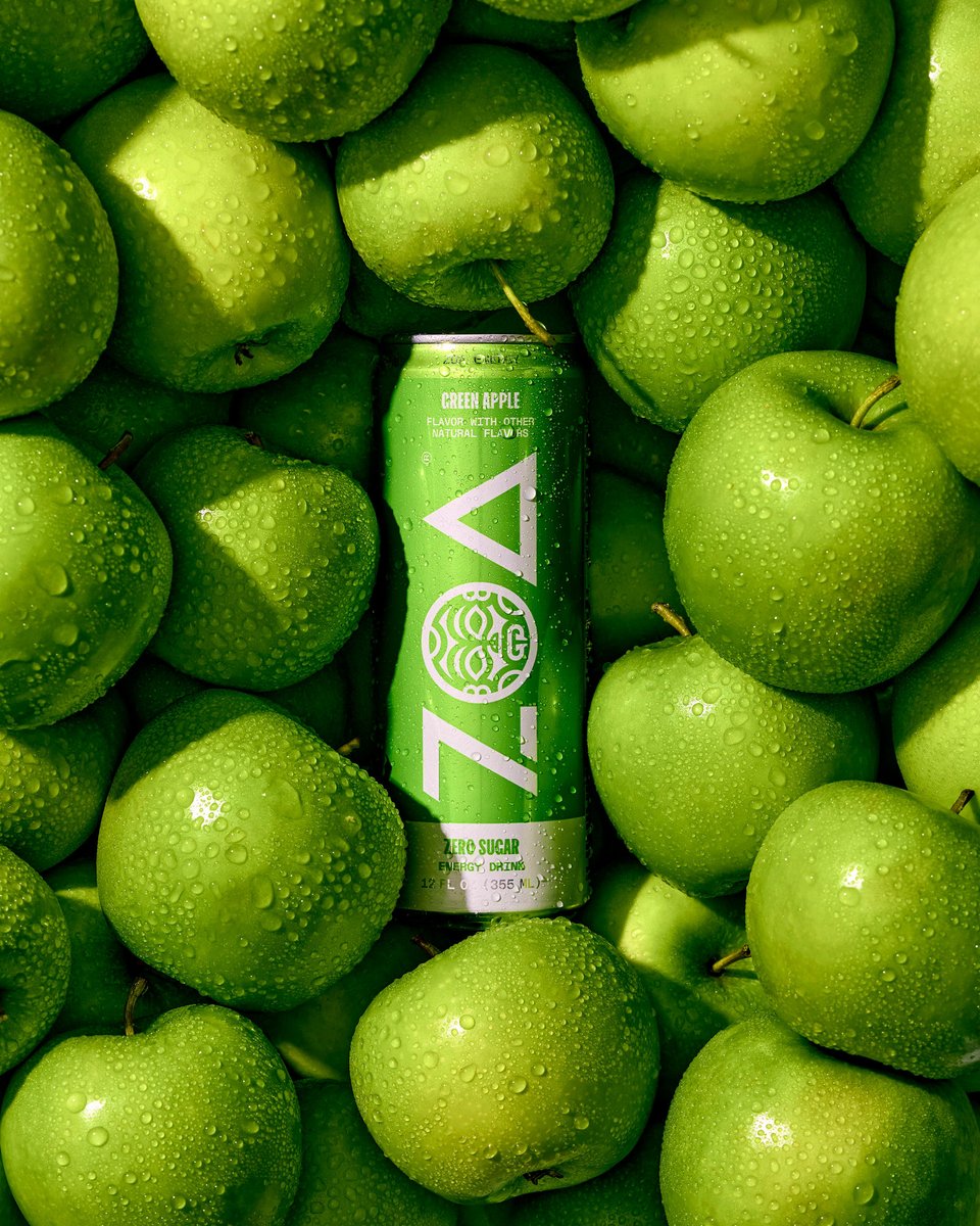 How 'bout them apples... 🍏🤌 Be the first to get our NEW flavor Green Apple and pre-order it on @Amazon and ZOAEnergy.com! 🔗 Link to shop here: amazon.com/ZOA-Vitamins-E… *All orders ship out May 1st #ZOAEnergy #BigDwayneEnergy #GreenApple