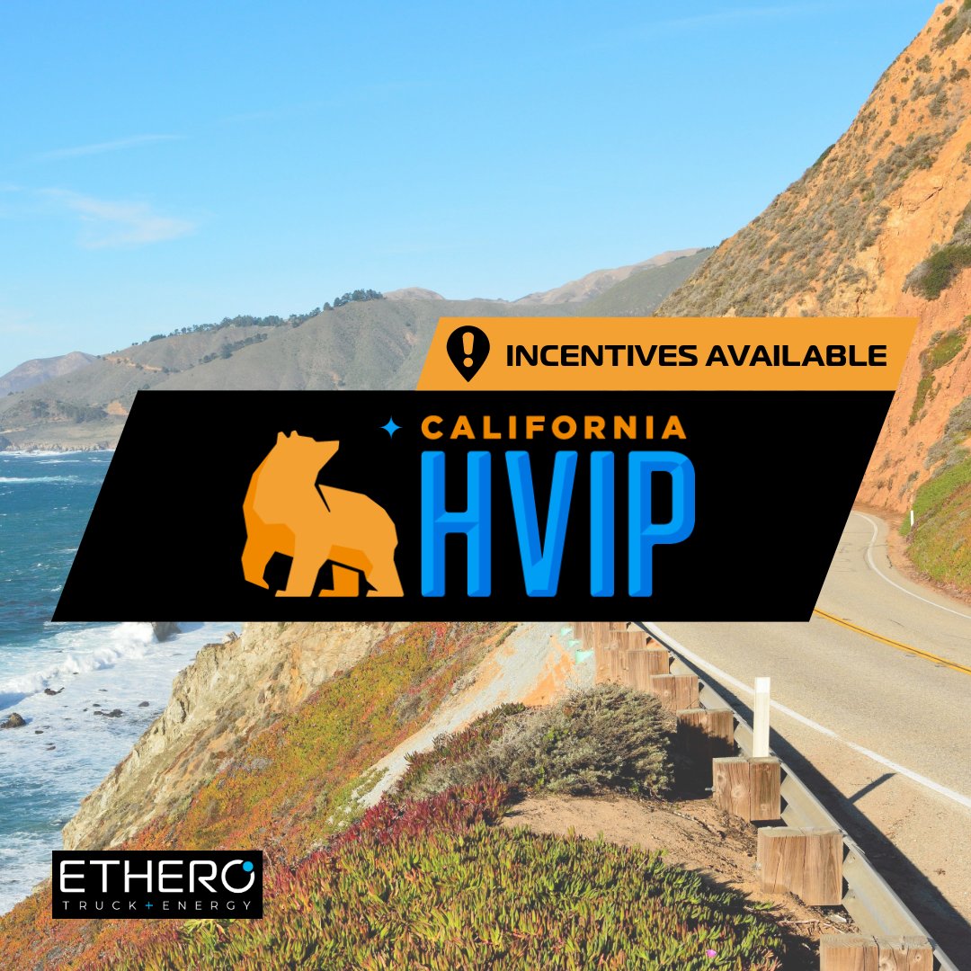 etherotrucks's tweet image. Calling all #FleetOwners in California! Small fleets with 20 trucks or less can now qualify for substantial incentives.

Let ETHERO assist you in accessing these funds. Contact us today: ethero.com