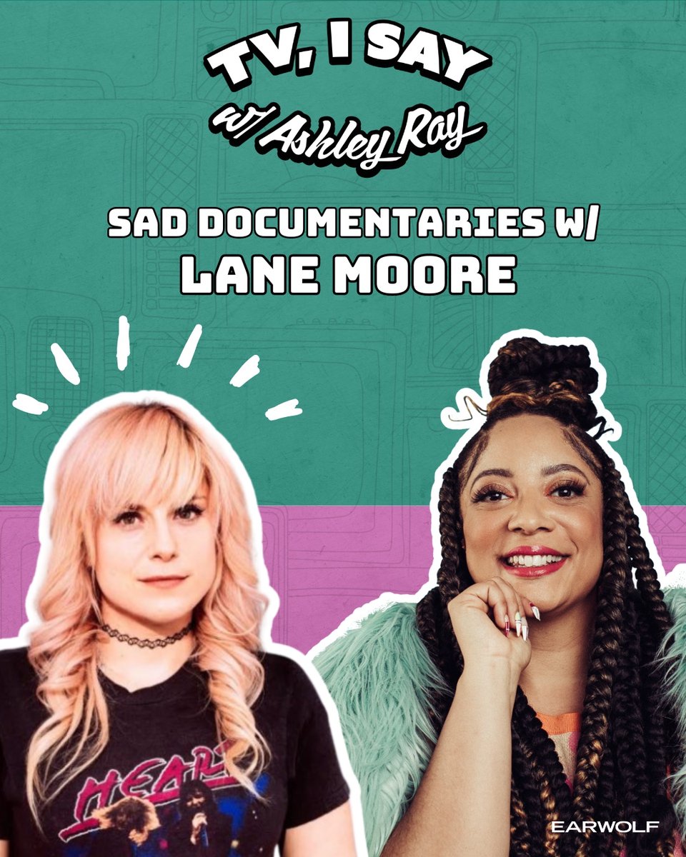 This week on TV, I Say comedian and writer Lane Moore joins Ashley Ray to talk about Quiet On Set, Selena and Yolanda, and more. Lane's new e-book You’re Not The Only One F*cking Up: Breaking the Endless Cycle of Dating Mistakes is available now. listen.earwolf.com/tvisay