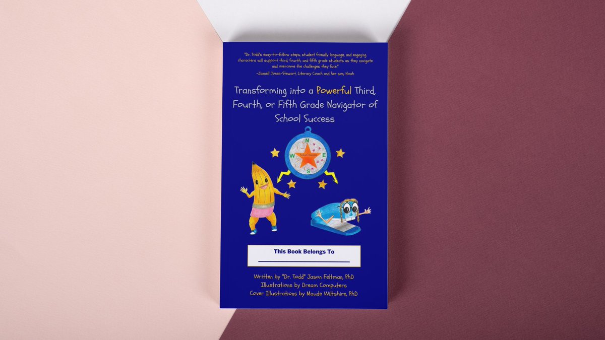 Check out the new book from @Toddteaching where we join Powerful Pencil and Successful Stapler in a learning journey filled with 100 tips and easy-to-follow strategies for students in third, fourth and fifth grades. Learn more and pick up your copy today! a.co/d/efPMIIx