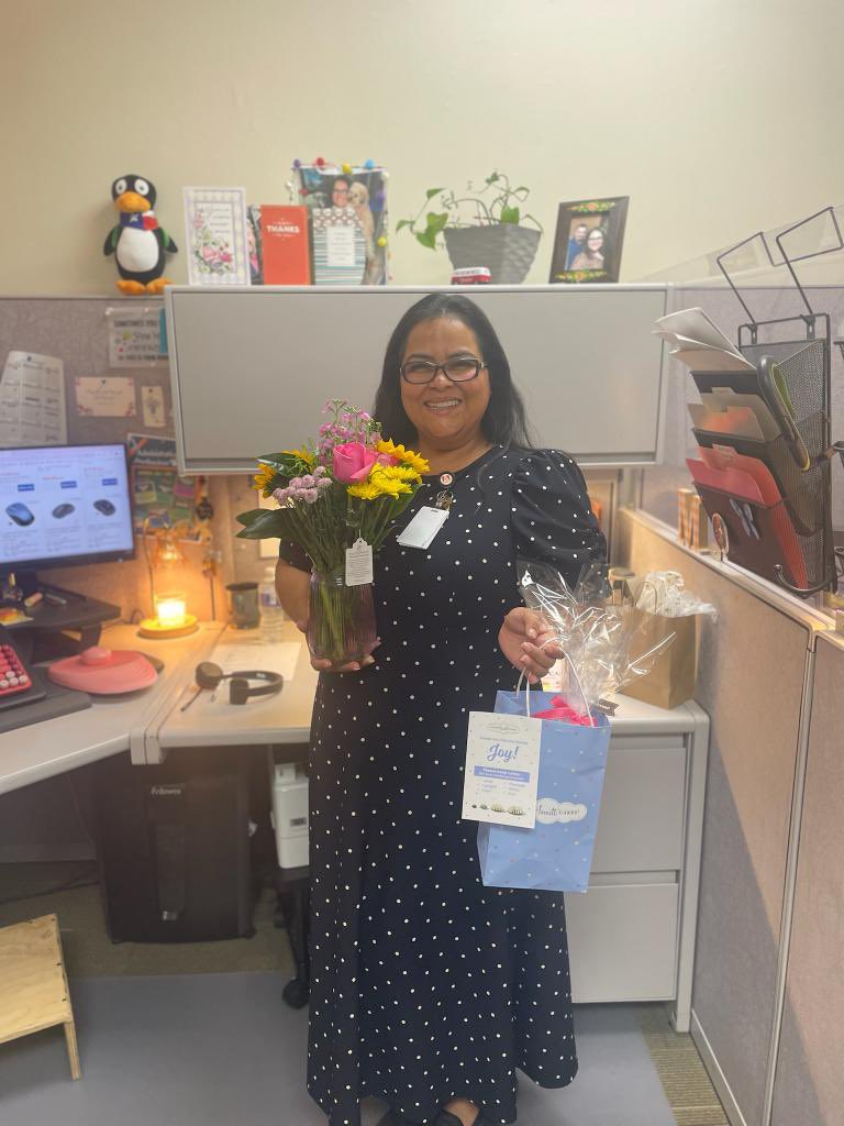 Happy Administrative Professional’s Day! Marilu, you are amazing 🤩 @MrsLBPollard