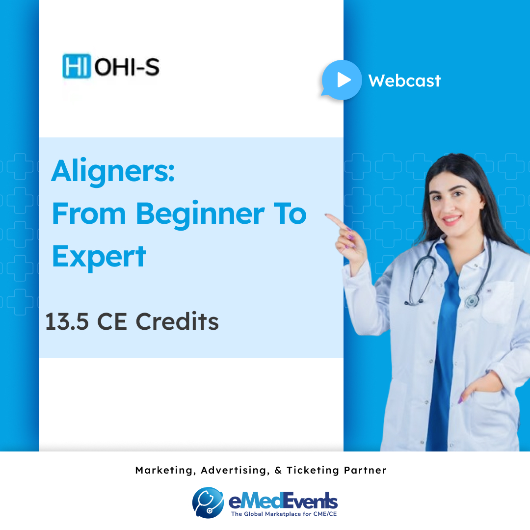 🚀 Launch into the realm of orthodontic mastery with Aligners: From Novice to Pro by OHI-S! 🌟 
bit.ly/3w53kDa

Secure your spot now for 180 days of transformative learning! 🌊

#OrthoExcellence #DigitalDentistry #AlignerMastery #OrthodonticJourney #dentistry #eMedEvents