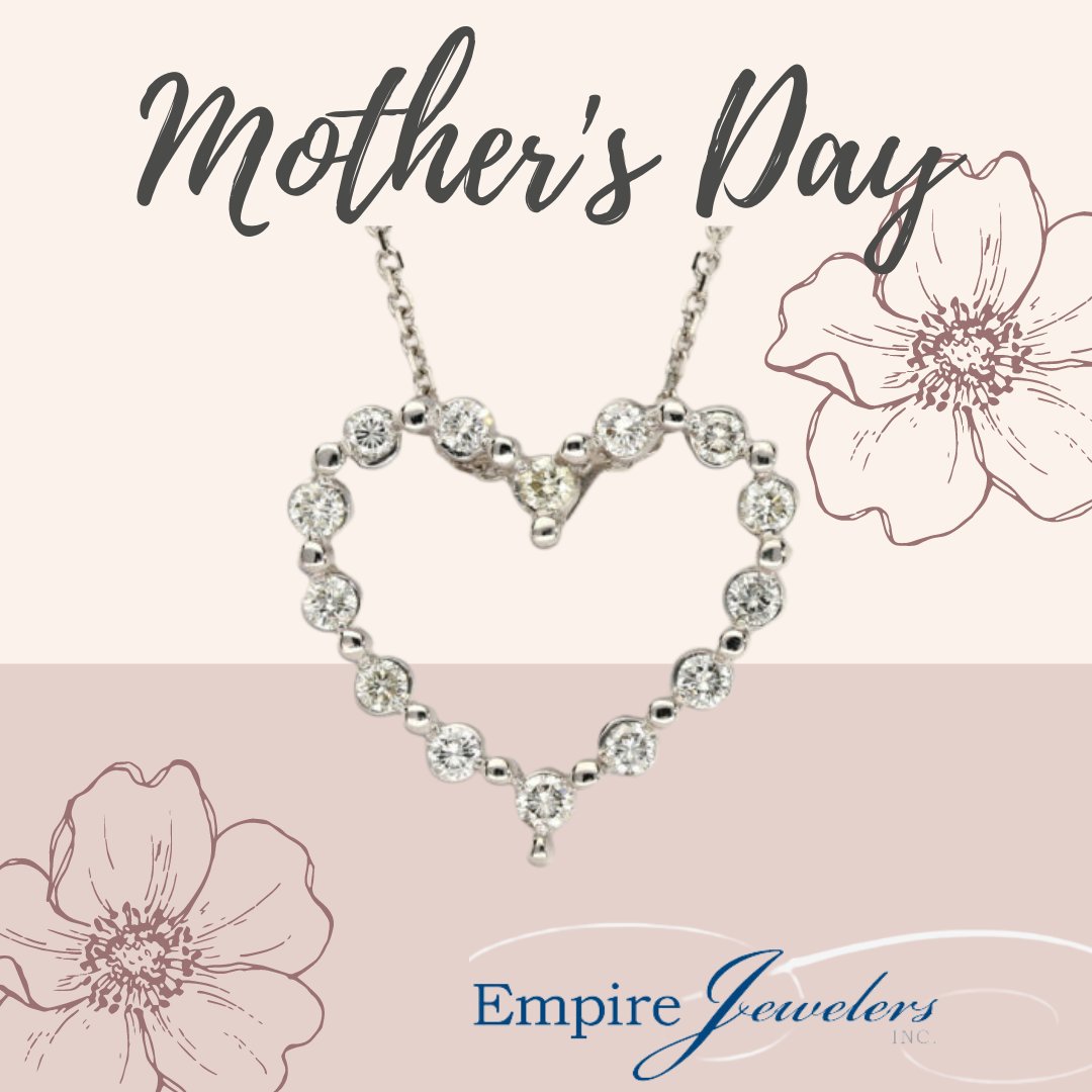 Mom will love this for Mother's Day! An elegant .55CT VS2 diamond heart pendant necklace set in 14K white gold with cable chain. Beautiful! #diamondheart #heartpendant #heartnecklace #diamondheartnecklace #diamondheartpendant #mothersday #giftsformom ebay.com/itm/3729682726…