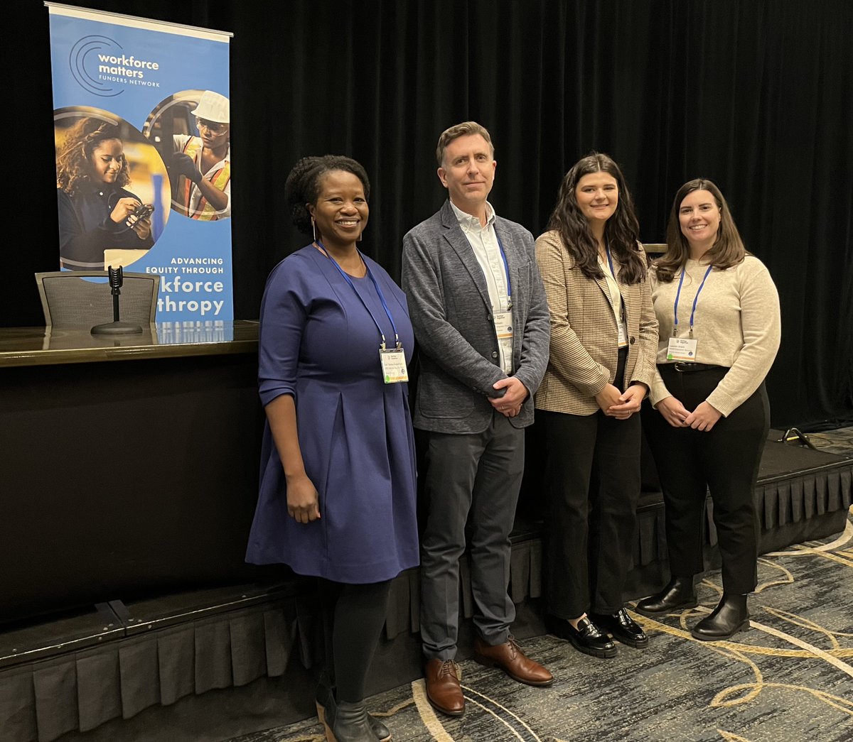 #Philanthropic partnerships can support #immigrant &amp; rural communities, as discussed by WES's Lauren Crain &amp; Lea Tienou-Gustafson at the <a href="/WFMFunders/">Workforce Matters</a> #FurtherTogether conference in #Virginia on April 2-4. 

<a href="/AscendiumEP/">Ascendium's Education Philanthropy</a> <a href="/IndustCommons/">Industrial Commons</a>