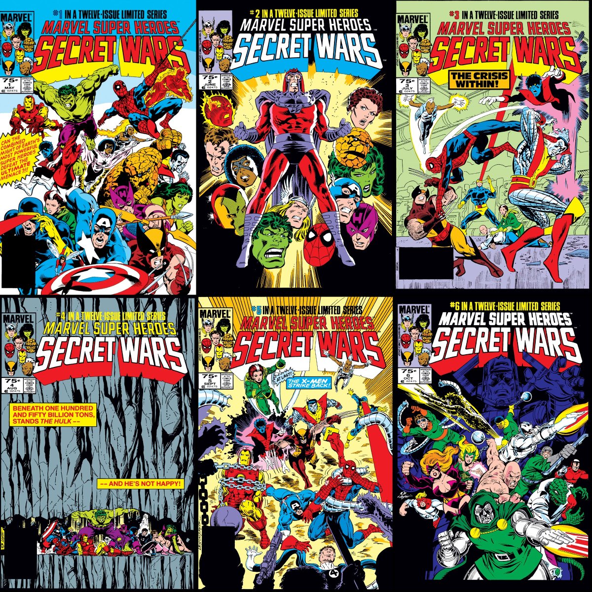 Secret Wars - the Marvel Universe battle royale! It was a wild time to be reading comics back in 1984!