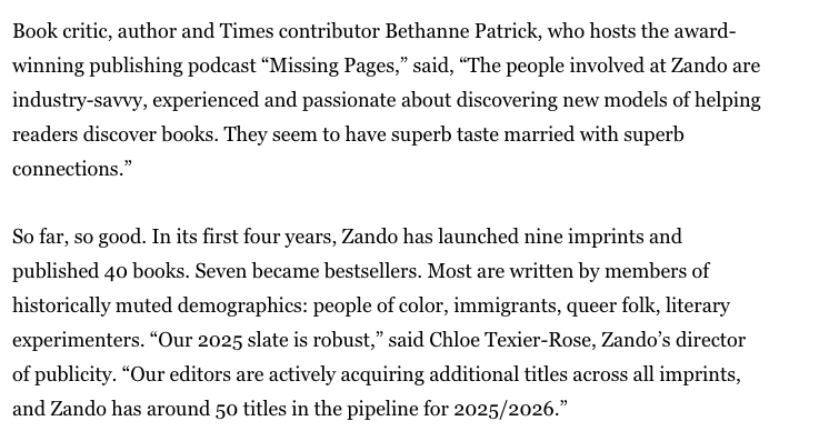 chloescarlet's tweet photo. An extremely thoughtful piece in the @latimes by @meredithmaran on @zandoprojects 🌞 https://t.co/DaGb47d2CI