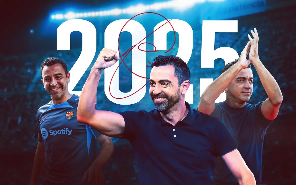 💙❤️ QUE TE PARECE QUE XAVI SE QUEDE 1 AÑO MÁS EN EL BARÇA?

A MI ME PARECE BIEN ES UNA GRAN LEYENDA DEL CLUB EN QUIEN CONFÍO QUE PUEDA CAMBIAR LA SITUACIÓN ACTUAL ❤️💙✨️🪄🎩

#FCBarcelona #FCBlive #XaviQuedate #Xavi