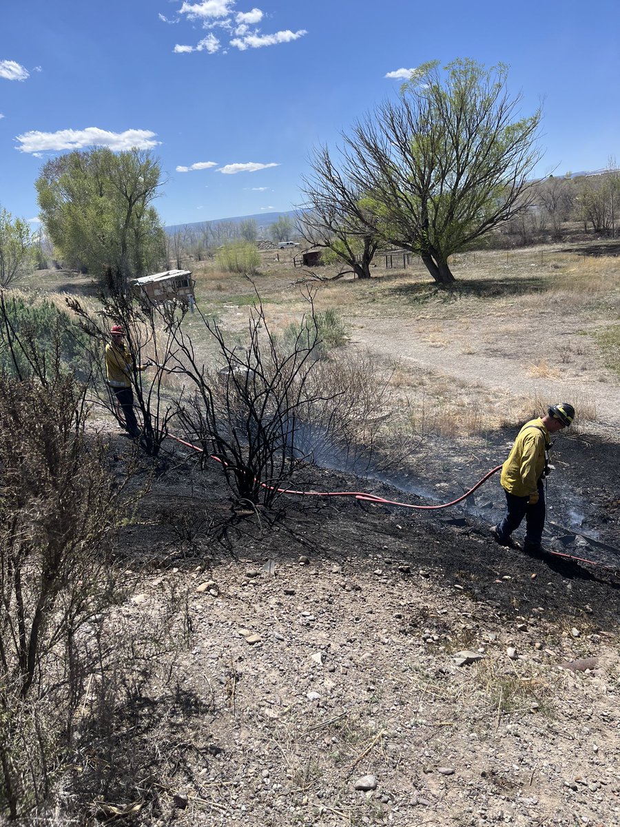 2:02 pm 4/24/24: Crews are currently working a brush fire behind Mayfly/ Colorado Outdoors that started earlier this afternoon. MFPD, DFPC, and BLM crews will remain on scene throughout the day to continue monitoring this fire.