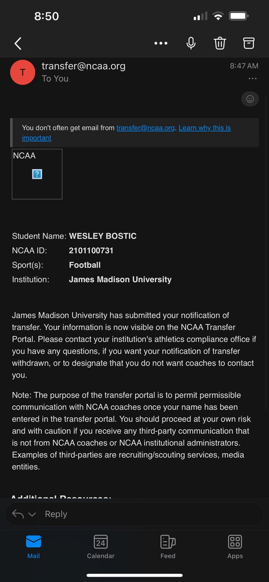 Wes Bostic tweet media