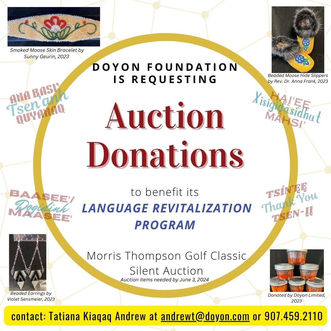 This year, we're excited to announce that our silent auction will be dedicated to supporting the Language Revitalization Department. Join us in giving back and making a difference in our community! #MTMGolfClassic #LanguageRevitalization 💙