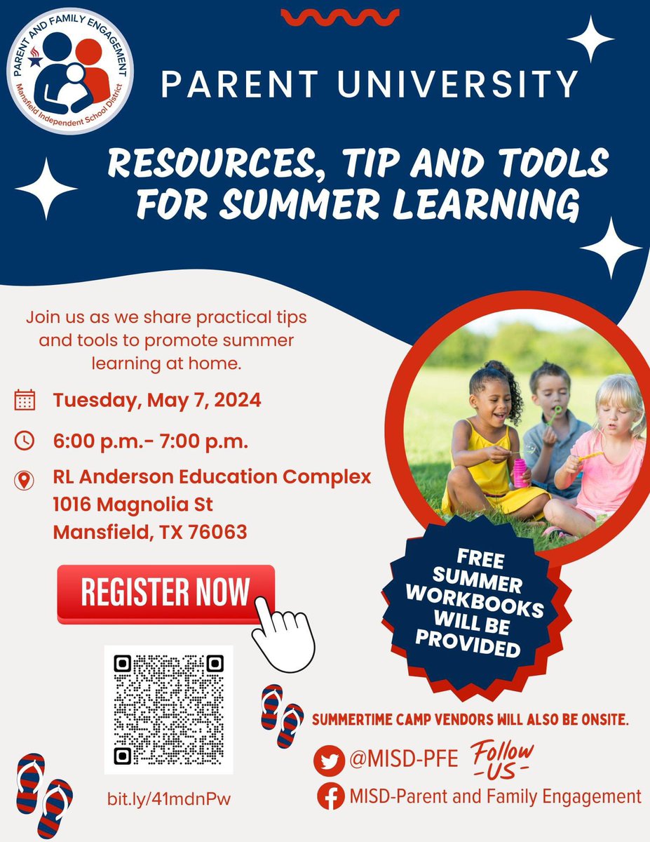 Share and join us on May 7th. #PFE #Summerlearning