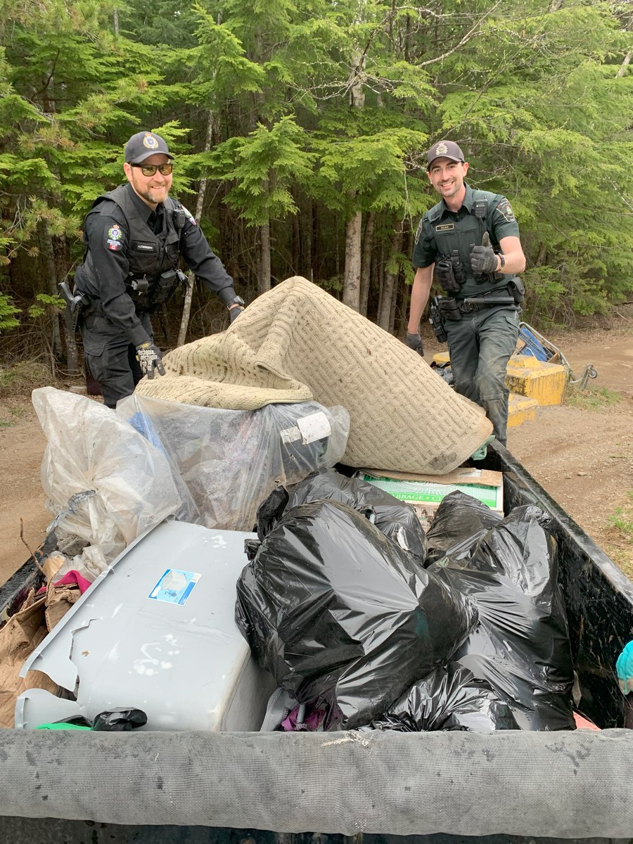 #BCCOS teamed up with #DFO, community members and #skeenawild on #EarthDay for Garbathon. This year almost 4 tonnes of garbage from illegal dumpsites around #Terracebc was collected and brought to the landfill.