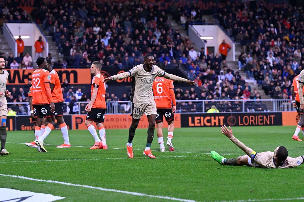 🔴🔵🫡Dembele a PSGTV : On a fait le travail, il reste encore quelques matches à jouer, peut-être moins pour être champion. On a fait le travail aujourd'hui à Lorient, c'est une belle soirée, je me suis senti bien. On a géré le match, on a marqué au bout de 20 ou 25 minutes. »