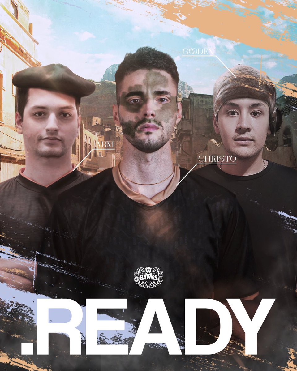 TE ANIMÁS A DEFUSEAR? 🥵

Llegaron los nuevos TT a nuestro roster de #CS2 🔥

🦅 <a href="/christophercsgo/">christo</a>
🦅 <a href="/ABMP9_/">ABM</a> 
🦅 <a href="/Goodencs/">Gooden♡M</a> 

¡Bienvenidos halcones! 💛

#AllHawks🦅