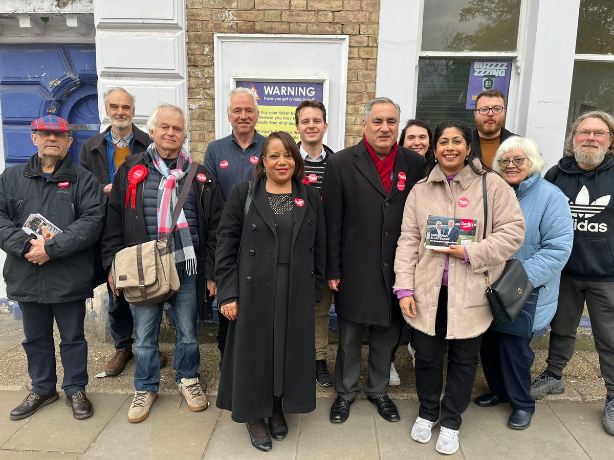 A huge thank you to fantastic teams on the doorstep in Greenwich and Lewisham today!