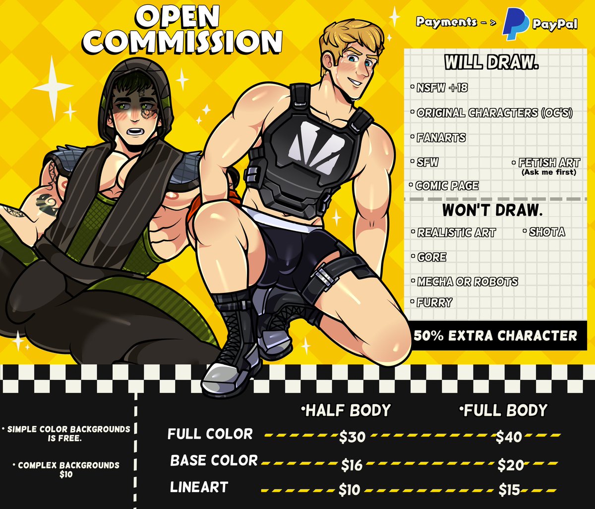 ฤฑllฤฑ ๐
๐ผ๐๐๐๐ ฤฑllฤฑ COMMS OPEN! (@javito_art) on Twitter photo ๐๐ฅ๐ง ๐๐ข๐ ๐ ๐๐ฆ๐ฆ๐๐ข๐ก๐ฆ ๐ข๐ฃ๐๐ก
ยกCOMISIONES ABIERTAS!
โข If you are interested send me a DM!
โข Si estas interesado puedes consultar por DM! I also accept vbucks gift cards!
โข 4 Slots
Rts are appreciated!
ยกDarle Rt ayuda mucho! ๐
โข
#opencommissions #opencommission ๐๐ฅ๐ง ๐๐ข๐ ๐ ๐๐ฆ๐ฆ๐๐ข๐ก๐ฆ ๐ข๐ฃ๐๐ก
ยกCOMISIONES ABIERTAS!
โข If you are interested send me a DM!
โข Si estas interesado puedes consultar por DM! I also accept vbucks gift cards!
โข 4 Slots
Rts are appreciated!
ยกDarle Rt ayuda mucho! ๐
โข
#opencommissions #opencommission