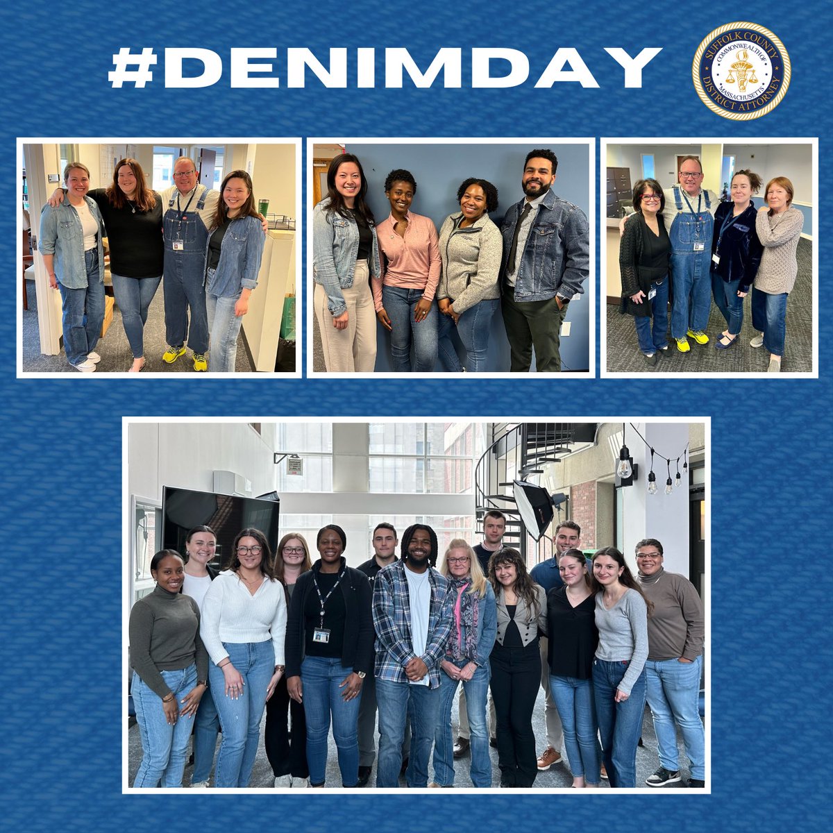 In honor of Sexual Assault Awareness Month, SCDAO staff proudly participated in #DenimDay to stand in solidarity with survivors and bring awareness to the misconceptions that surround sexual violence.

#SAAM #EndSexualViolence #SexualViolenceEndsWithAllOfUs