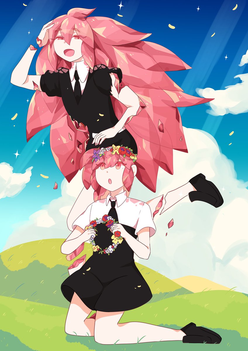 SeaSlugWitch's tweet photo. Old art but honestly the hnk piece I’m most proud of 💎 https://t.co/AunPBWOk6y