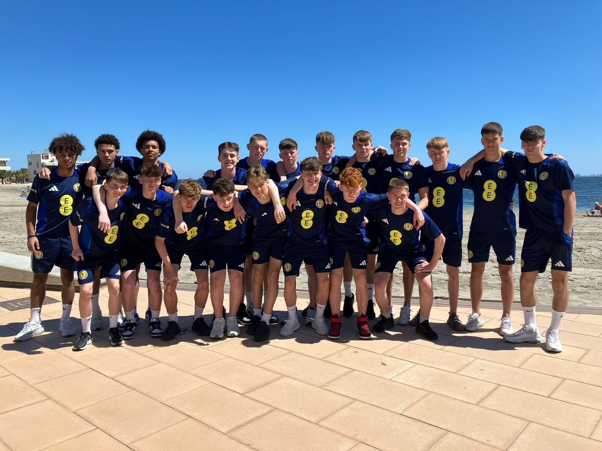 Immensely proud of Caelan Cadamateri of Year 9, who played international football for Scotland this week against Spain. What a future he has ahead of him! Well done Caelan!