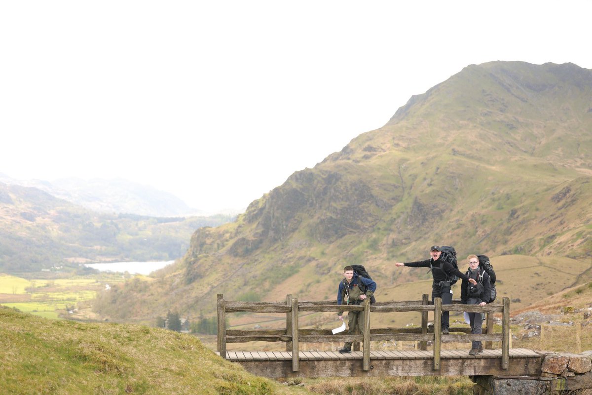 Day 2 of our Gold practice <a href="/DofENorth/">DofE North</a> expedition. A brilliant day. The team navigating the terrain with confidence. <a href="/WestKirbySchool/">West Kirby School</a>