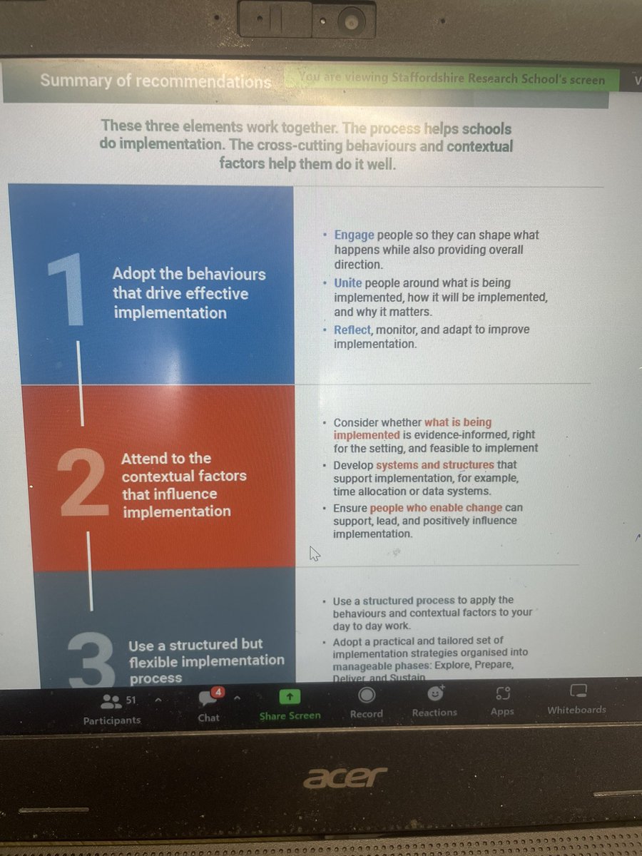 @ArkinstallNikki @JTStaffsRSch what a superb early evening session #learning all about the new EEF Implementation Guidance. Hot off the press today! educationendowmentfoundation.org.uk/education-evid… #learning @teacher5aday Recommended to all school leaders @DeputySchofield @MrHtheteacher @A_mcgeeney