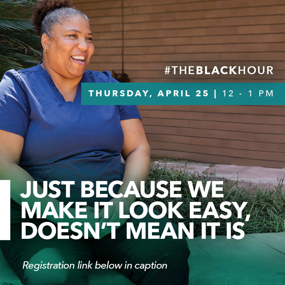 Join us for #TheBlackHour on April 25!
Leaders from across the state will share strategies for engagement, outreach, foundational community building, and responsive programming that have yielded success for our students

blkstudentsuccess.com

#BlackStudentSuccessWeek